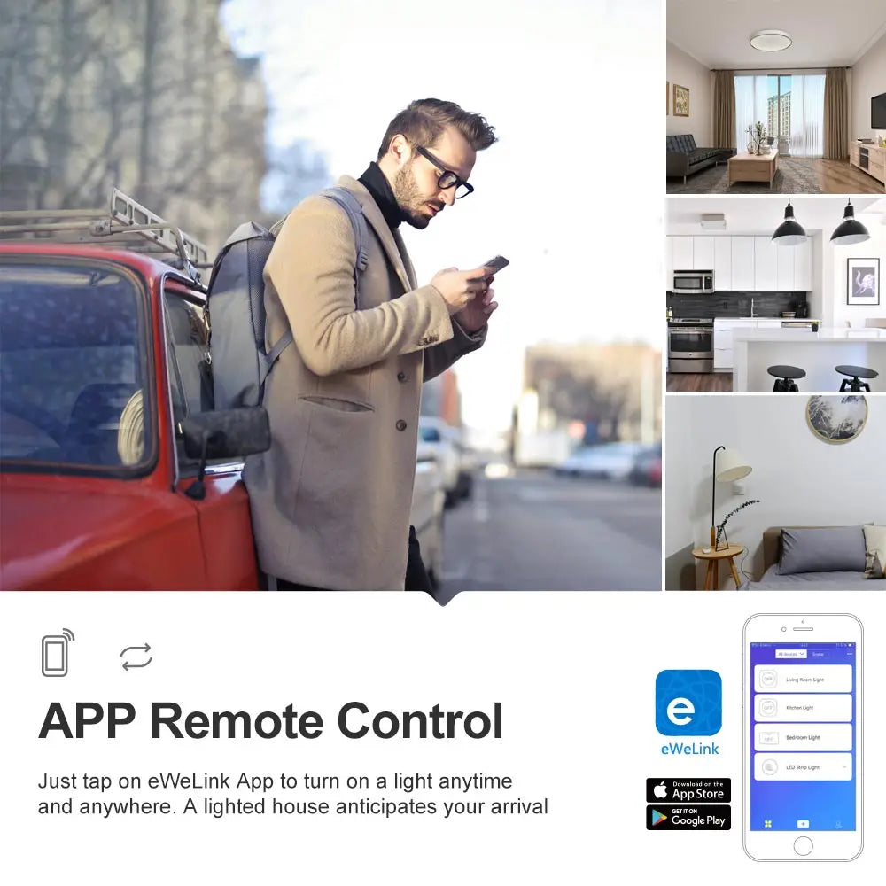 SONOFF RFR2 WiFi & RF Smart Switch | 433MHz Remote & Wireless Control