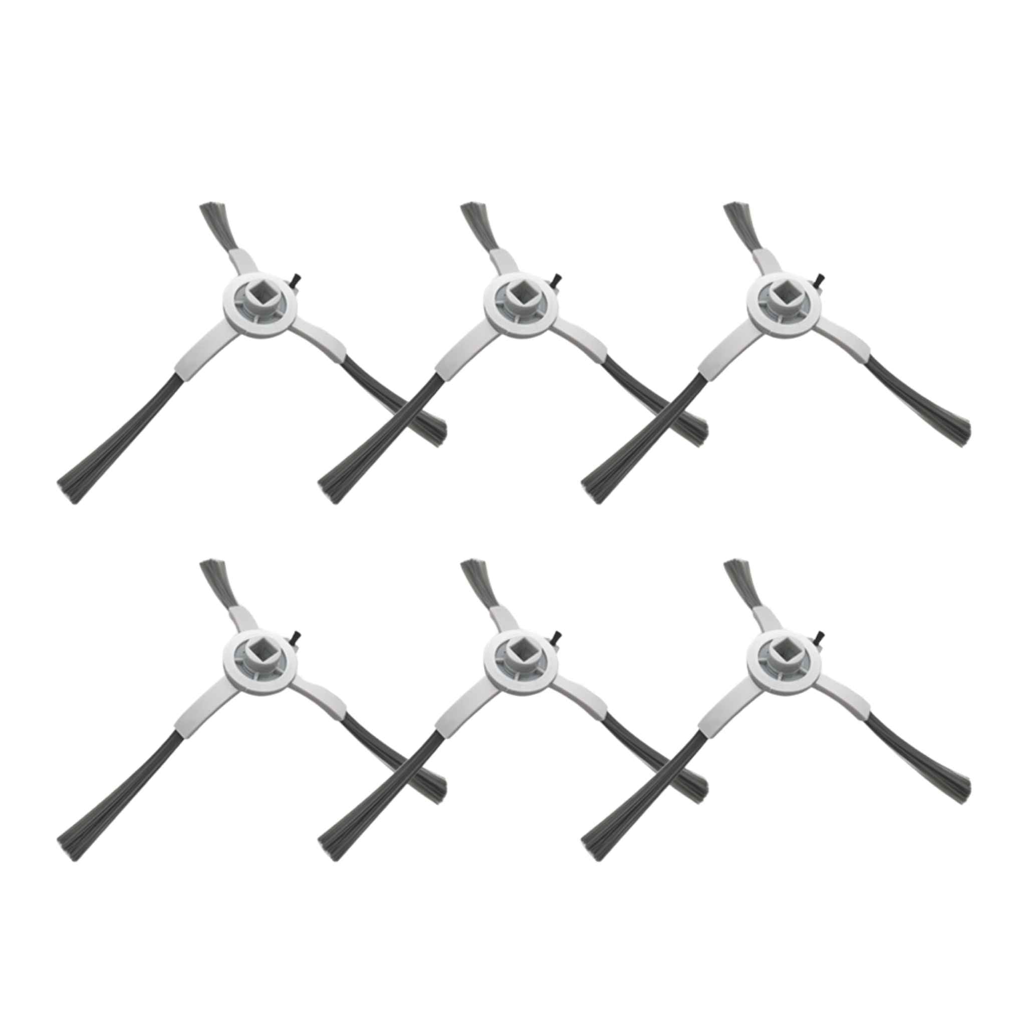 Original Side Brushes for ABIR X5, X6, X8 Robot Vacuum Cleaners - 6 Pack