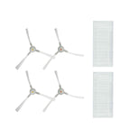 Original spare parts for R30 Robot Vacuum Cleaner, including side brushes and HEPA filters for effective maintenance and cleaning.