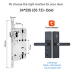 Tuya WiFi Smart Door Lock – Fingerprint, IC Card & Touchscreen Keypad (520TUYA)