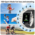 COLMI P78 AMOLED Smartwatch with Flashlight, Bluetooth Calls, Black