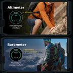 COLMI V76 GPS Smartwatch with 1.43" AMOLED, Compass & 500mAh Battery, Silver