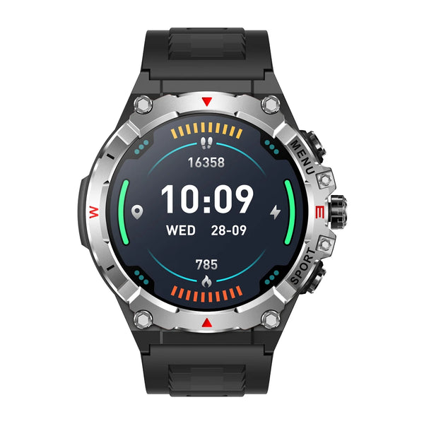 COLMI V76 GPS smartwatch with 1.43-inch AMOLED display, compass and 500mAh battery

