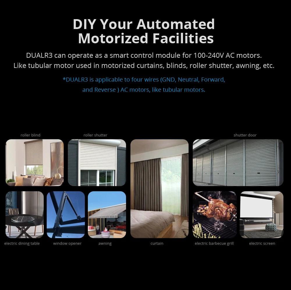 SONOFF DUALR3 WiFi Smart Dual Relay Switch – 2CH Remote Control & Power Metering