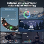 COLMI R07 Smart Ring with Charging Case (5ATM, HR & SpO₂), Rose Gold