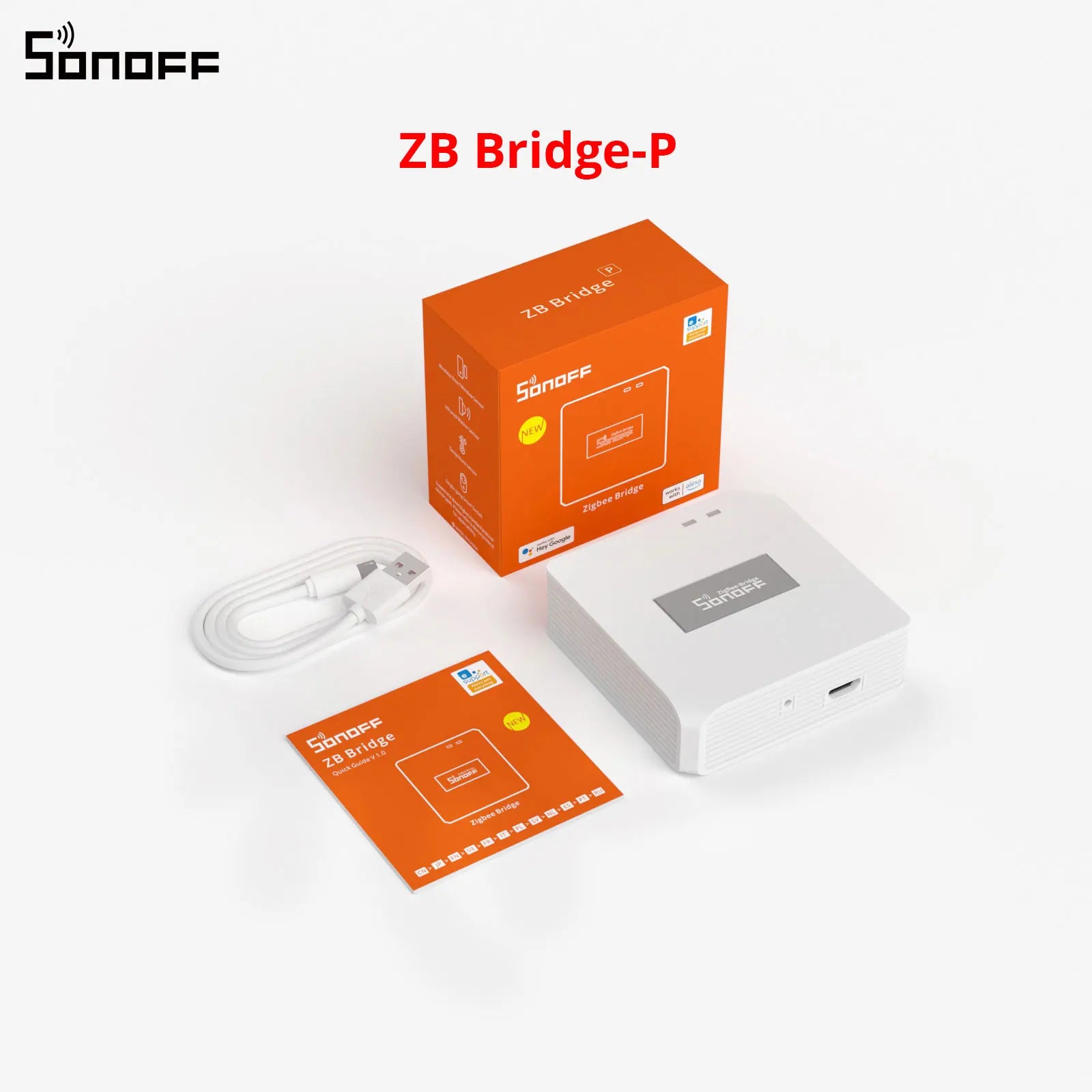 Smart Switch Button, Zigbee Wireless, From SONOFF, SNZB-01P Version