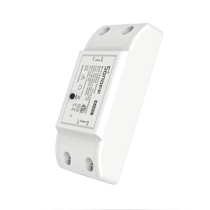 Switch Module Smart, From SONOFF, Support BASIC Wifi Wireless, maxload 10A, Support Convert Ordinary Switch to Smart Switch