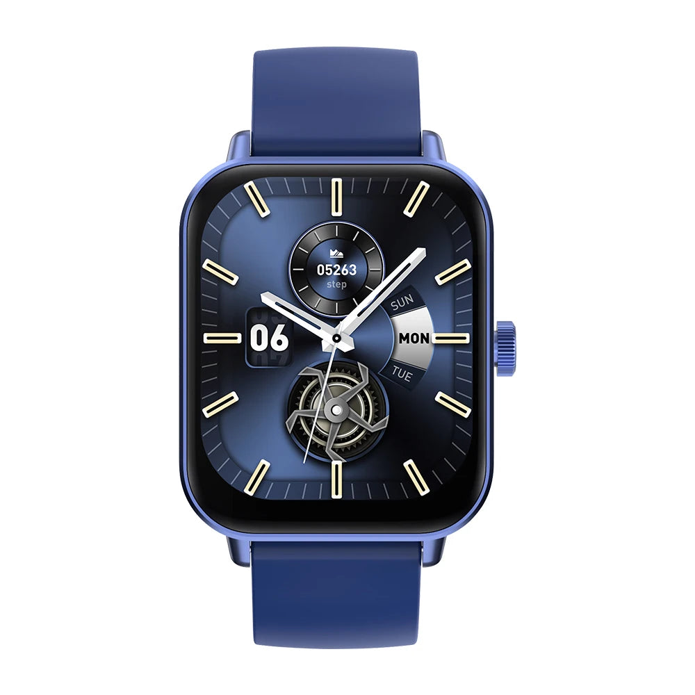 COLMI P81 1.9-inch Bluetooth calling smartwatch showing large HD screen
