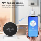 AVATTO Tuya WiFi RF Smart Thermostat – Wireless 433MHz Boiler Controller (WT498)