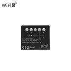 AVATTO Tuya WiFi 6 mini smart energy meter module WPM20 with real-time power monitoring and data export
