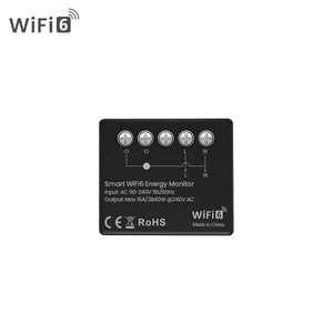 AVATTO Tuya WiFi 6 mini smart energy meter module WPM20 with real-time power monitoring and data export
