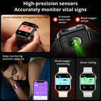 COLMI P80 Type-C Smartwatch with Bluetooth Calls & Flashlight, Silver