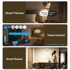SONOFF MINI-ZB1GSP MINI ONE PM Zigbee Smart Switch – 16A, Energy Monitoring, Solar Tracking, Zigbee Router (Zigbee Hub Required)