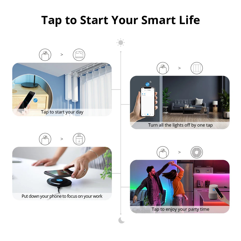 SONOFF NFC Smart Tag for Instant Automation and Smart Scene Control