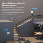 SONOFF M5 Matter 80 Smart Wall Switch – Multi-Gang Smart Touch Switch with eWeLink Remote, Matter Certified, Voice & App Control