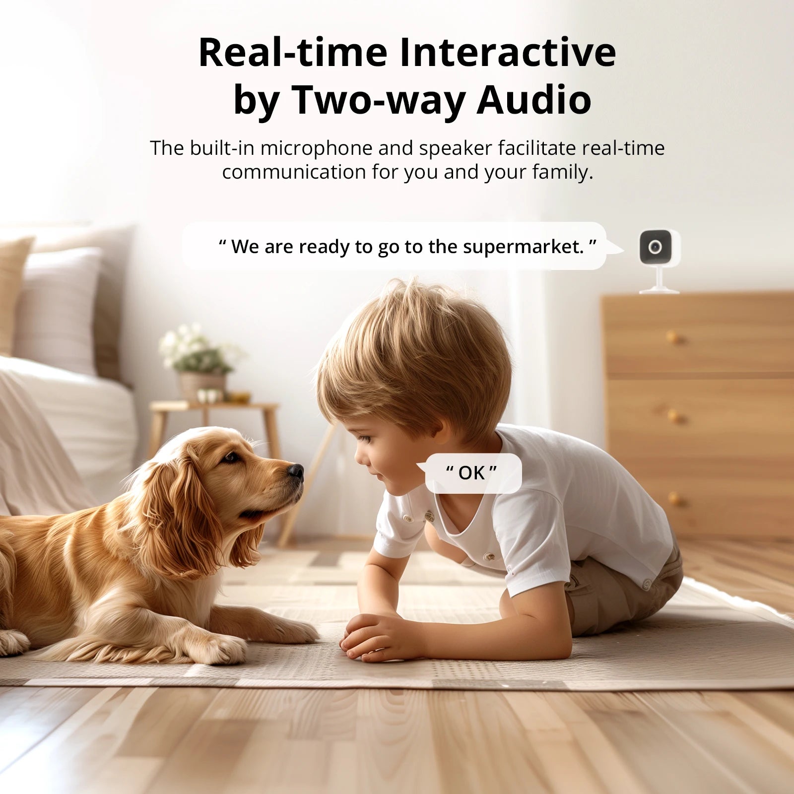 SONOFF CAM Slim Gen2 WiFi Smart Home Security Camera