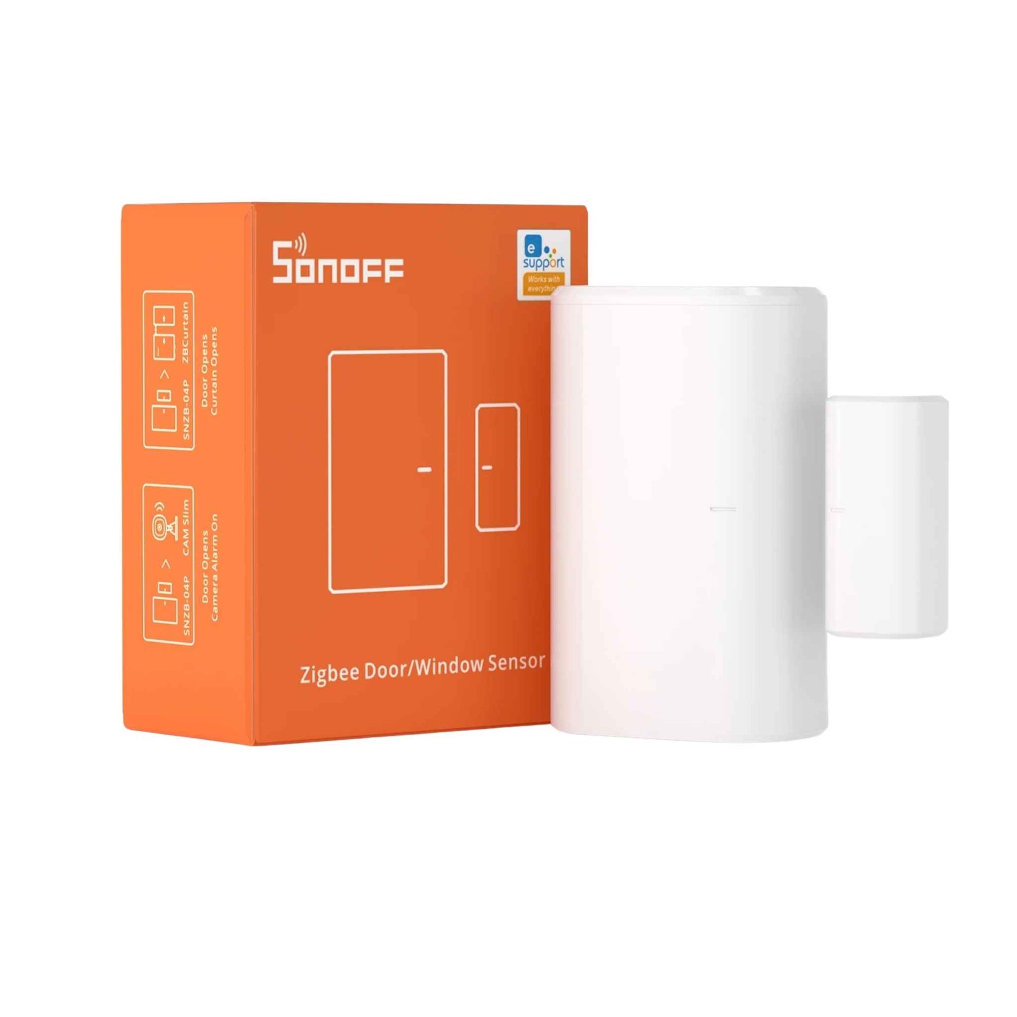 SONOFF SNZB-04P Zigbee Door and Window Sensor with Tamper Detection – Smart Alerts, Long Battery, Smart Home Integration
