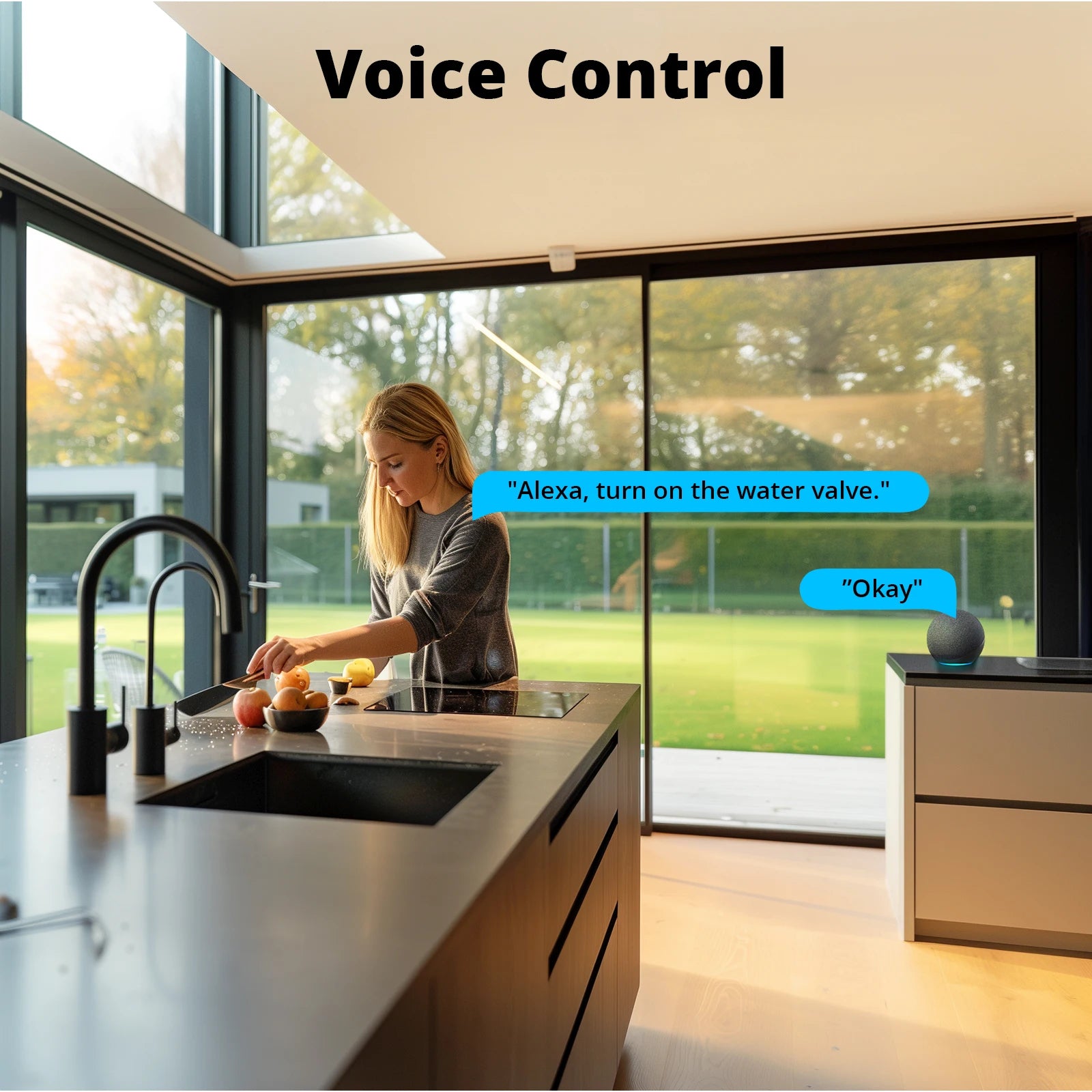 صمام مياه ذكي SONOFF SWV-NH Zigbee 3.0