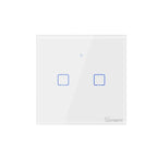 SONOFF T1EU TX Smart WiFi Touch Wall Light Switch – EU 1/2/3 Gang with Voice and RF Control