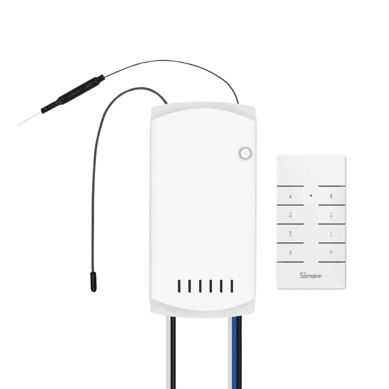 SONOFF iFan04-H WiFi Smart Fan & Light Controller – 433MHz RF, Alexa & Google Home Compatible