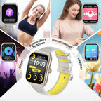 COLMI P86 1.93″ AMOLED Smartwatch – Bluetooth Calls, IP68, Pale Gold
