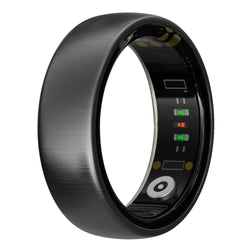 AMOVAN AURA Matt Smart Ring – Rose Gold Women's Fitness, Sleep & Health Tracker with HRV, SpO2 & Cycle Tracking