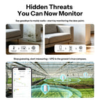 SONOFF SNZB-02B AirGuard TH Lite Zigbee Temperature & Humidity Sensor – ±0.2°C Accuracy, Dew Point & VPD, 6-Month Data (Zigbee Hub Required)