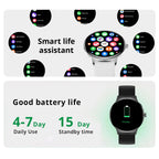 COLMI V89 Women’s Smartwatch 1.43″ AMOLED, Calls & Health, Gold