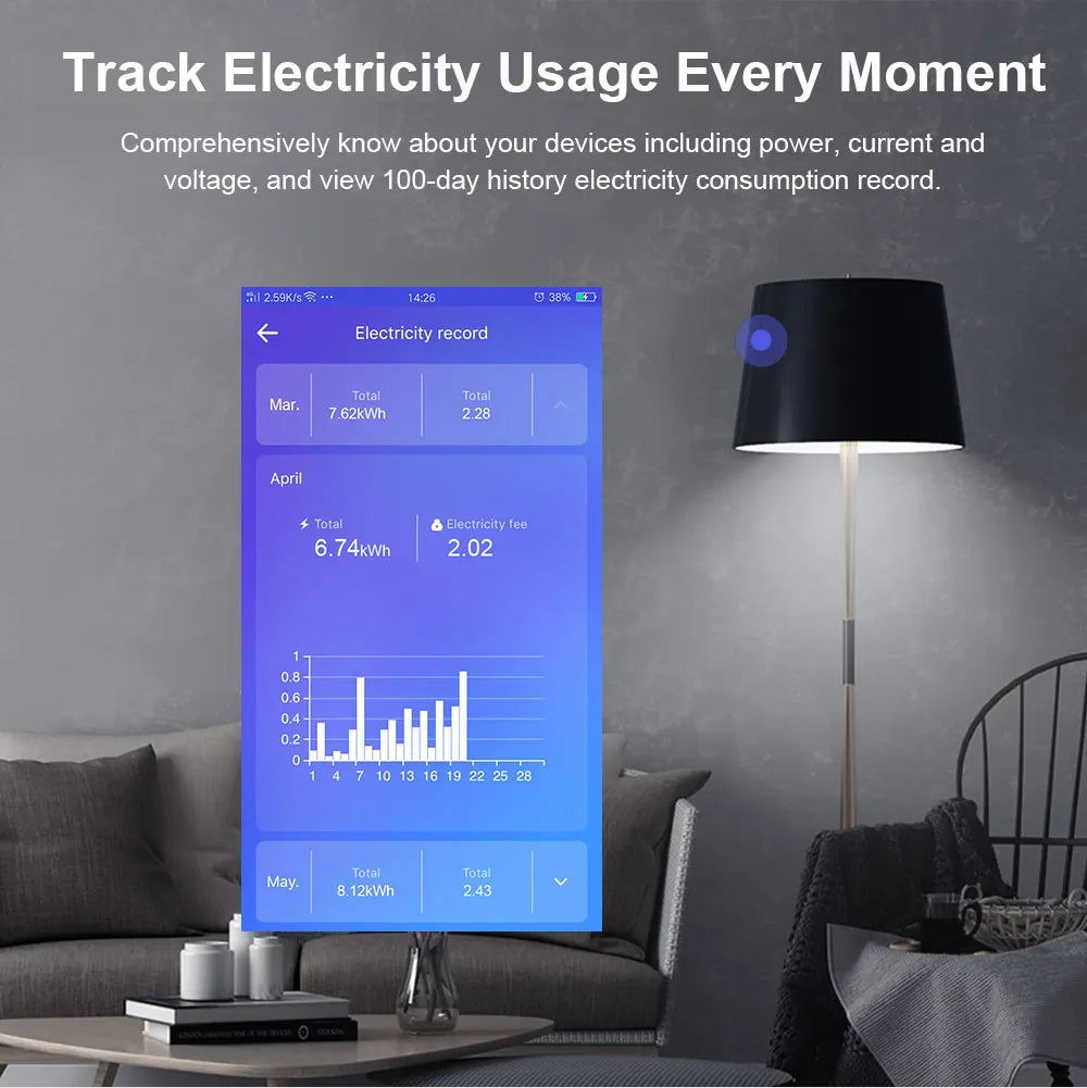 Sonoff S31 US 15A Mini Wifi Smart Socket