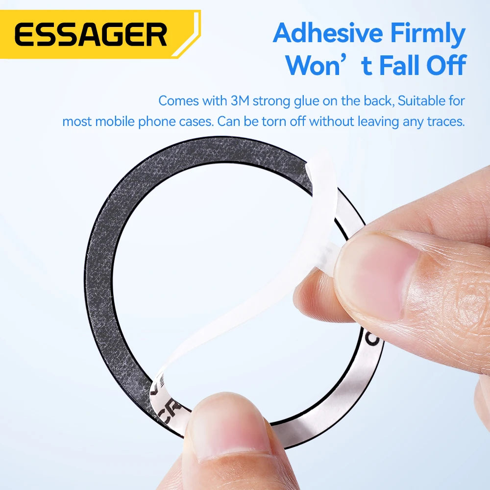 Magnetic Metal Ring, From Essager, 2PCS