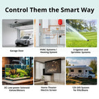 SONOFF MINI-ZBD Zigbee Dry Contact Smart Switch – AC/DC Compatible Relay for Garage Door, Gate, Boiler, Pump (Zigbee Hub Required)