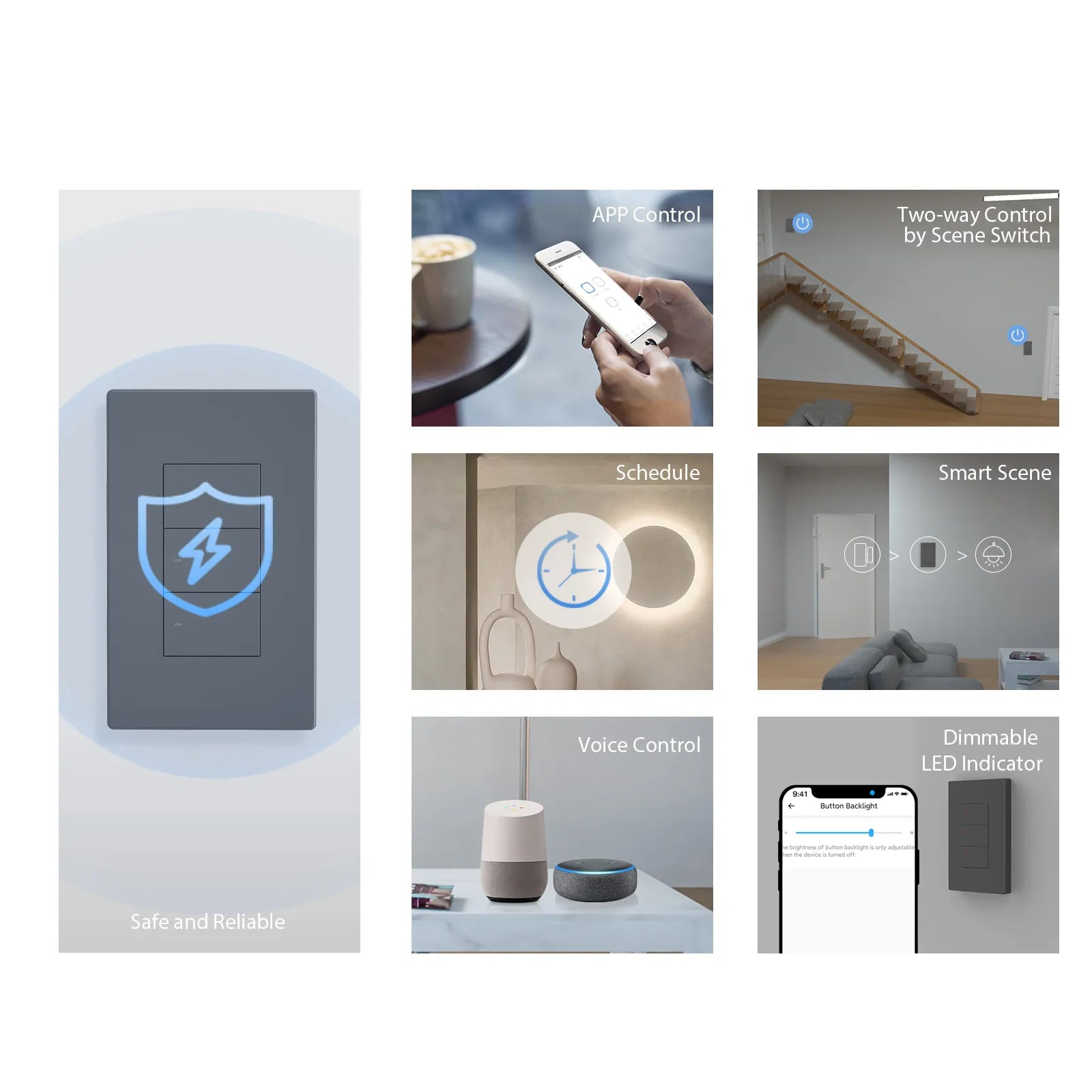 SONOFF M5 SwitchMan Smart Wall Switch 120 Type