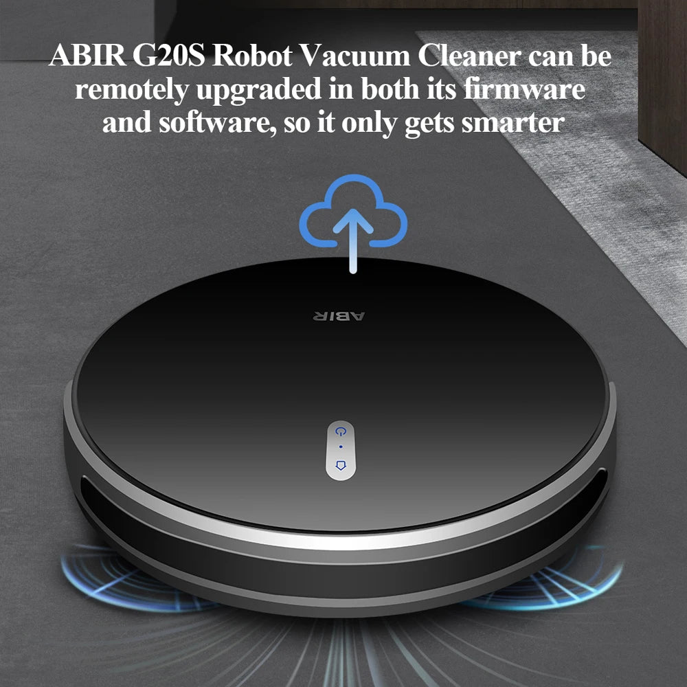 ABIR G20S Smart Robot Vacuum Cleaner – 6000Pa Suction, 2D Mapping & Wet Mopping - Revel Smart