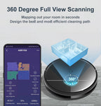ABIR R30 Self - Emptying Robot Vacuum Cleaner with Dual Laser Navigation - Revel Smart