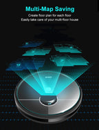 ABIR R30 Self - Emptying Robot Vacuum Cleaner with Dual Laser Navigation - Revel Smart