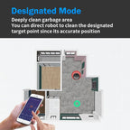 ABIR X6 Robot Vacuum Cleaner with Triple Navigation and Advanced SLAM Technology - Revel Smart