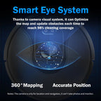 ABIR X6 Robot Vacuum Cleaner with Triple Navigation and Advanced SLAM Technology - Revel Smart