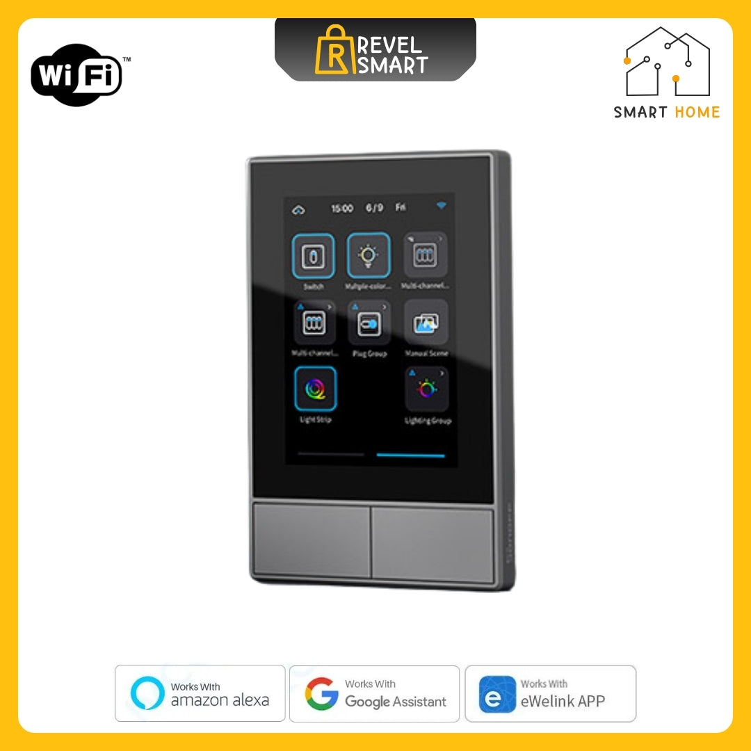 Control Panel Smart, From SONOFF, Support WiFi, NSPanel Version, Built-in thermometer