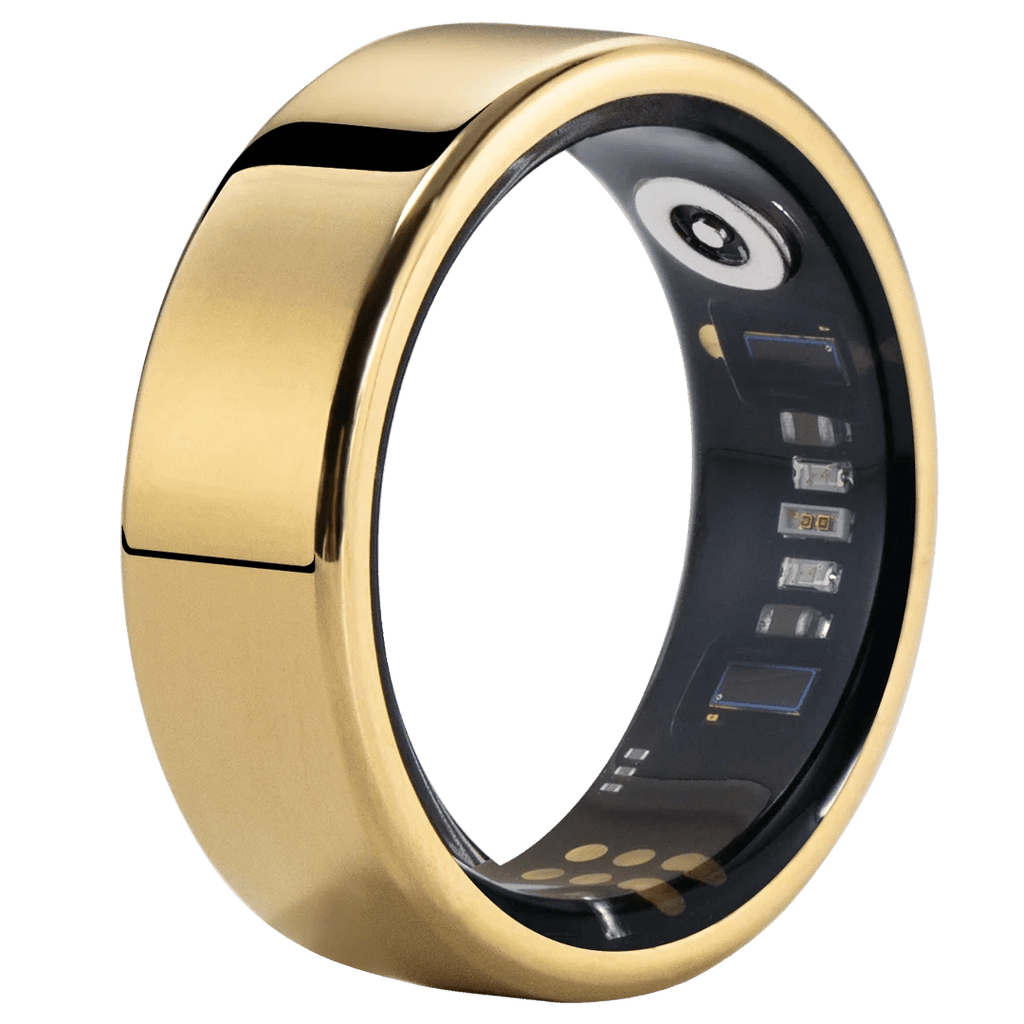 AMOVAN AMR06 Smart Ring – GPS Sports, Heart Rate, SpO2, Sleep, Stress & Body Temperature Tracker for iOS Android - Revel Smart