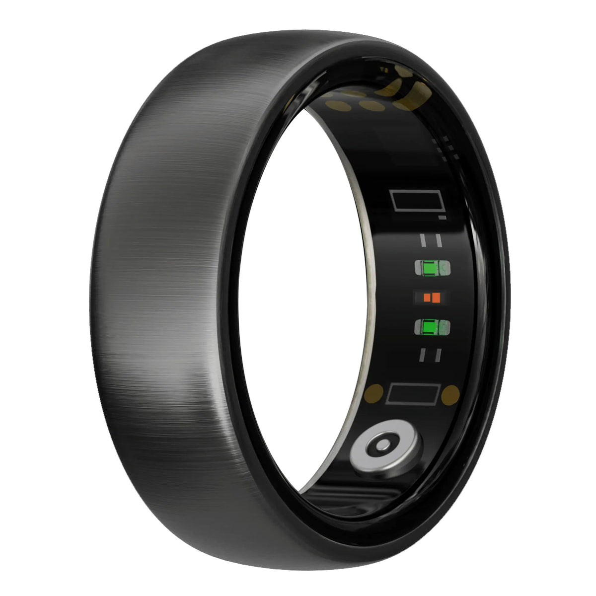 AMOVAN AURA Matt Smart Ring – Rose Gold Women's Fitness, Sleep & Health Tracker with HRV, SpO2 & Cycle Tracking - Revel Smart