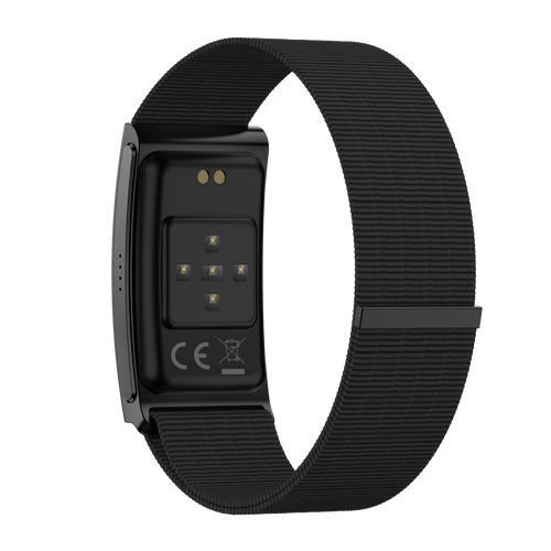 AMOVAN No-Screen Smart Band – Distraction-Free 24H Heart Rate, SpO2, Stress & Sleep Tracker, No Subscription - Revel Smart