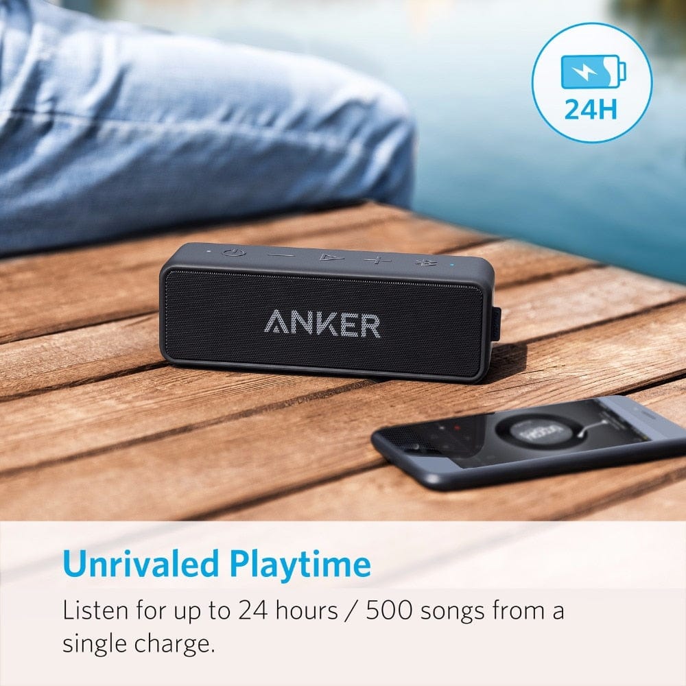 Anker, Speaker, version Soundcore 2, Blue color - ريفيل سمارت Revel Smart