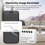 AVATTO Tuya WiFi 6 Mini Smart Switch Module – App Remote Control + Energy Meter - Revel Smart