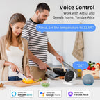 AVATTO Tuya WiFi RF Smart Thermostat – Wireless 433MHz Boiler Controller (WT498) - Revel Smart
