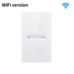 AVATTO Tuya WiFi Smart Dimmer Switch – Touch Glass Panel, Alexa/Google, 1 Gang - Revel Smart