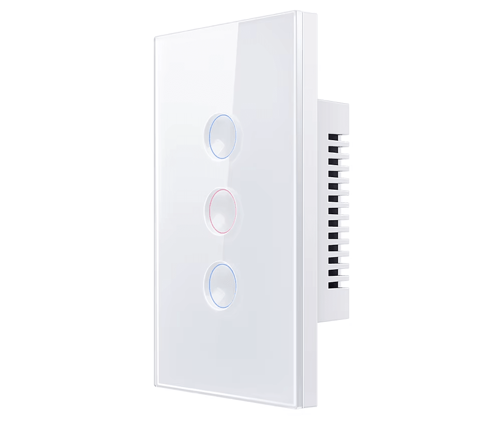 AVATTO Tuya WiFi Smart Groove Touch Switch – No Neutral, Alexa/Google (LTS02RD - US) - Revel Smart
