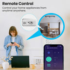 AVATTO Tuya WiFi Smart Plug Brazil – 20A Power Monitor + USB - C Fast Charging - Revel Smart