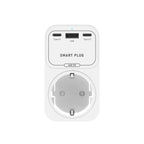 AVATTO Tuya WiFi Smart Socket – 65W GaN USB - C/USB - A PD Fast Charger (EU) - Revel Smart
