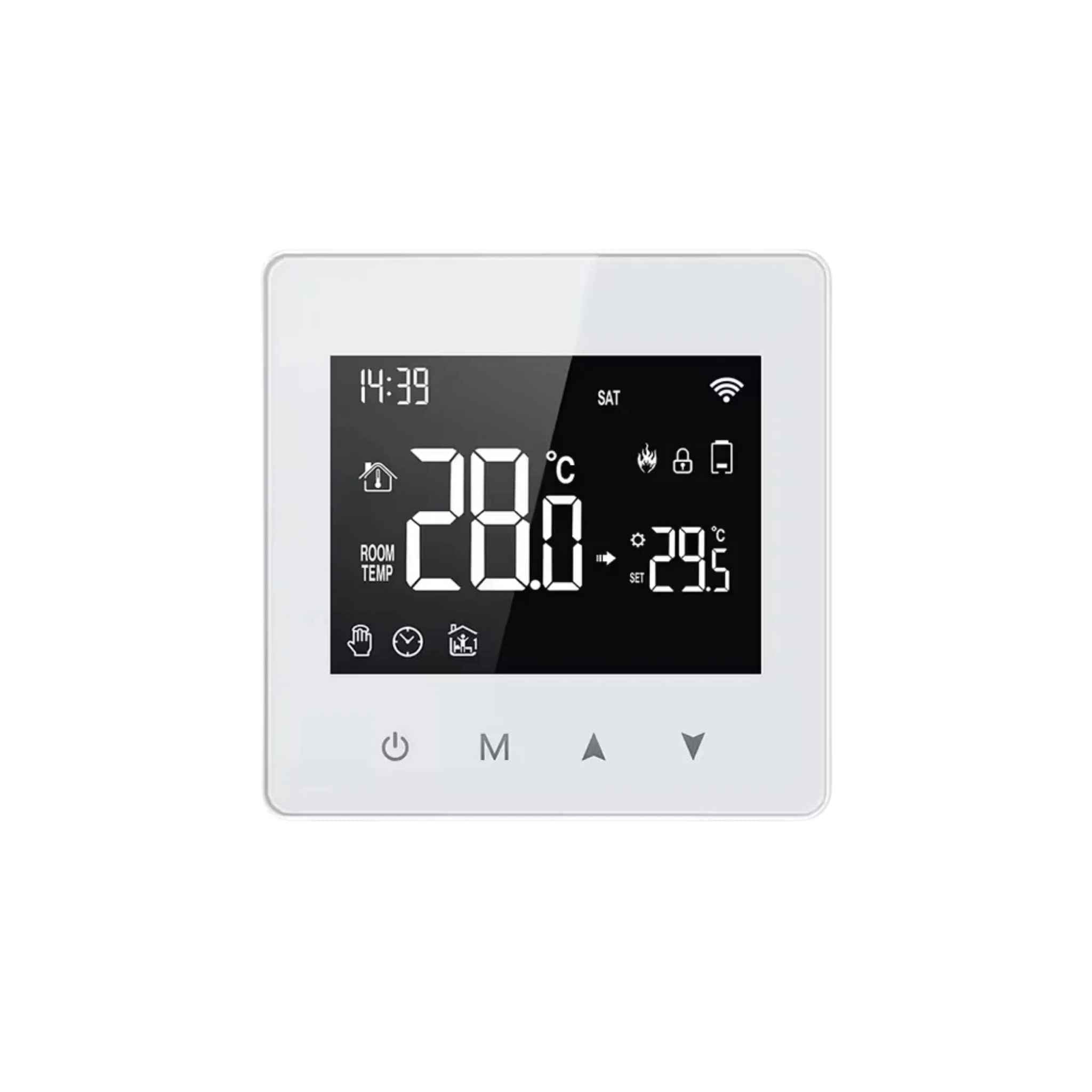 AVATTO Tuya WiFi Smart Thermostat – Battery Powered Boiler Temperature Controller - Revel Smart