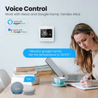 AVATTO Tuya WiFi Smart Thermostat – Battery Powered Boiler Temperature Controller - Revel Smart